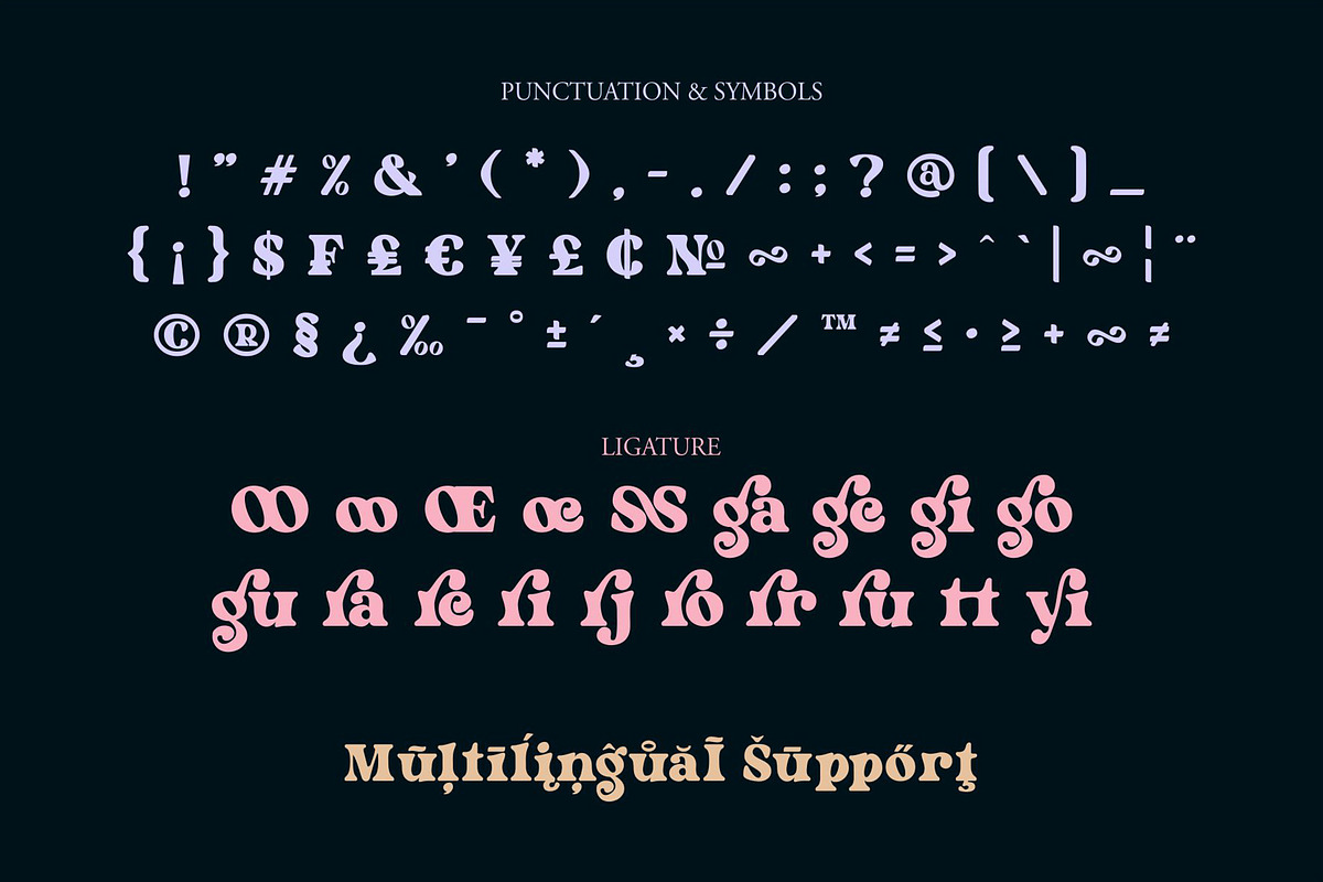 NCL Kerih Moady - Retro Groovy, a Serif Font by Enxyclo Studio (Photo 7 of 15)