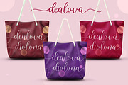 Denalova - Lovely Script, a Script Font by Almarkhatype (Thumbnail 5 of 7)
