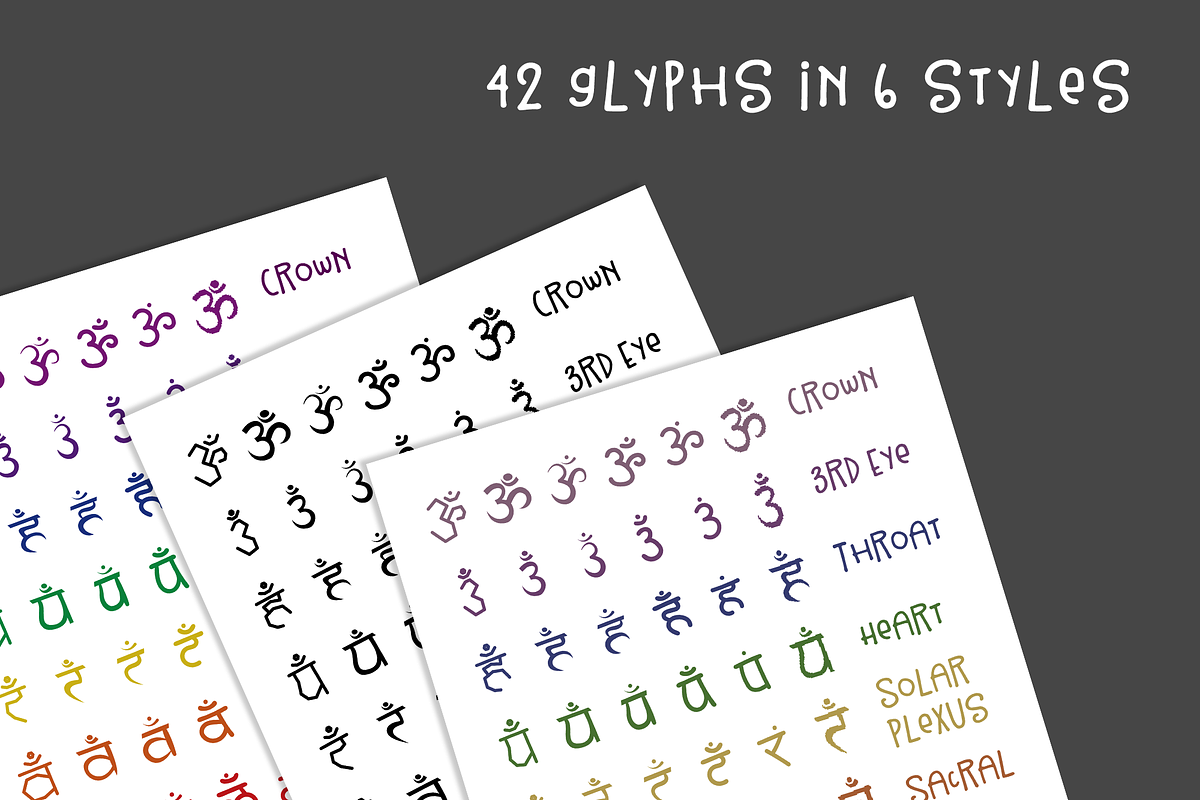 192+ Chakra Symbols with BONUS Icons preview 3