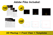 Header Cards Mockup + Template, a Packaging Mockup by Korner (Thumbnail 5 of 11)