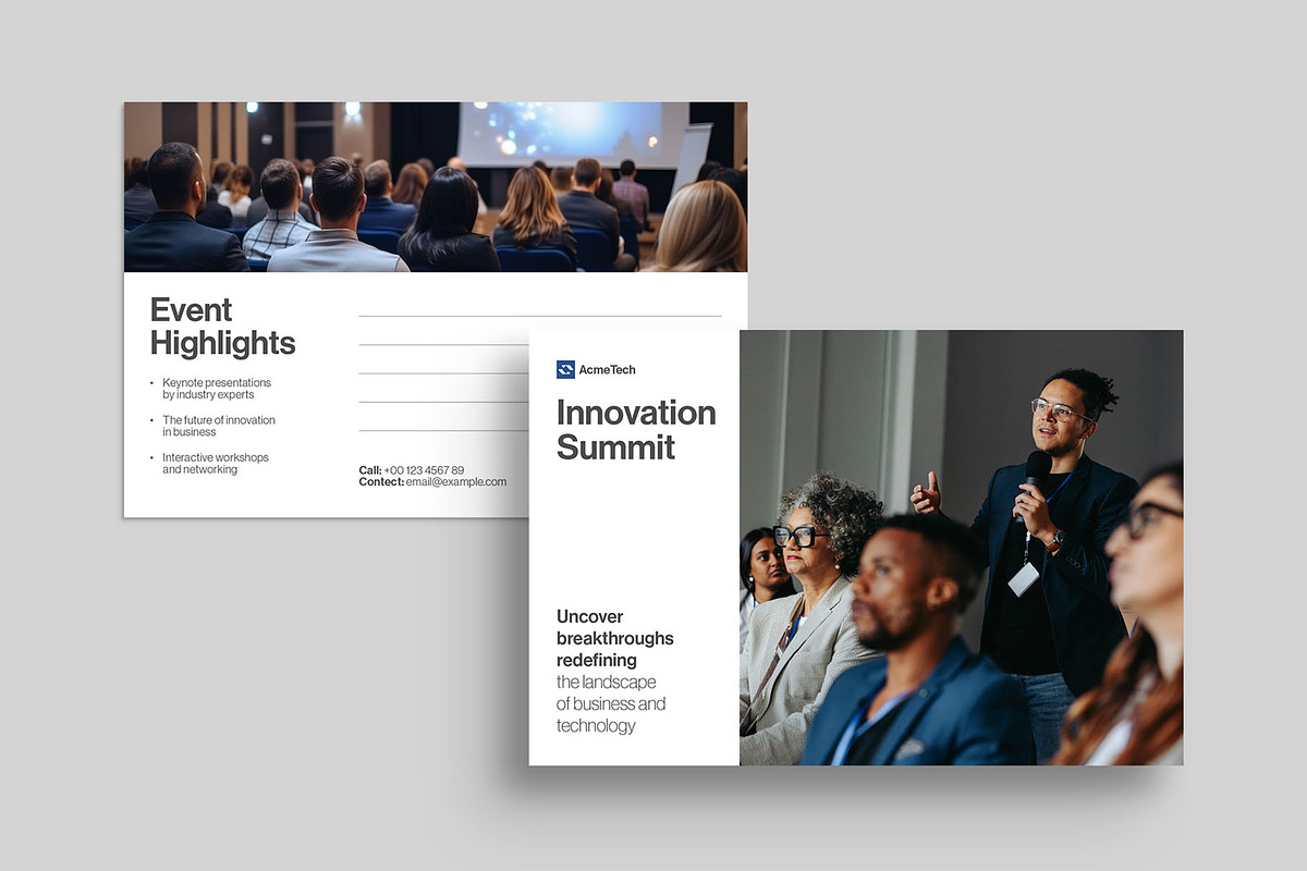Corporate Postcard Template, a Card Template by BrandPacks (Photo 5 of 5)