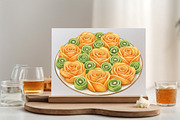 Watercolor Summer Sunflower PNG Clip, an Illustration by SVGArt (Thumbnail 3 of 9)