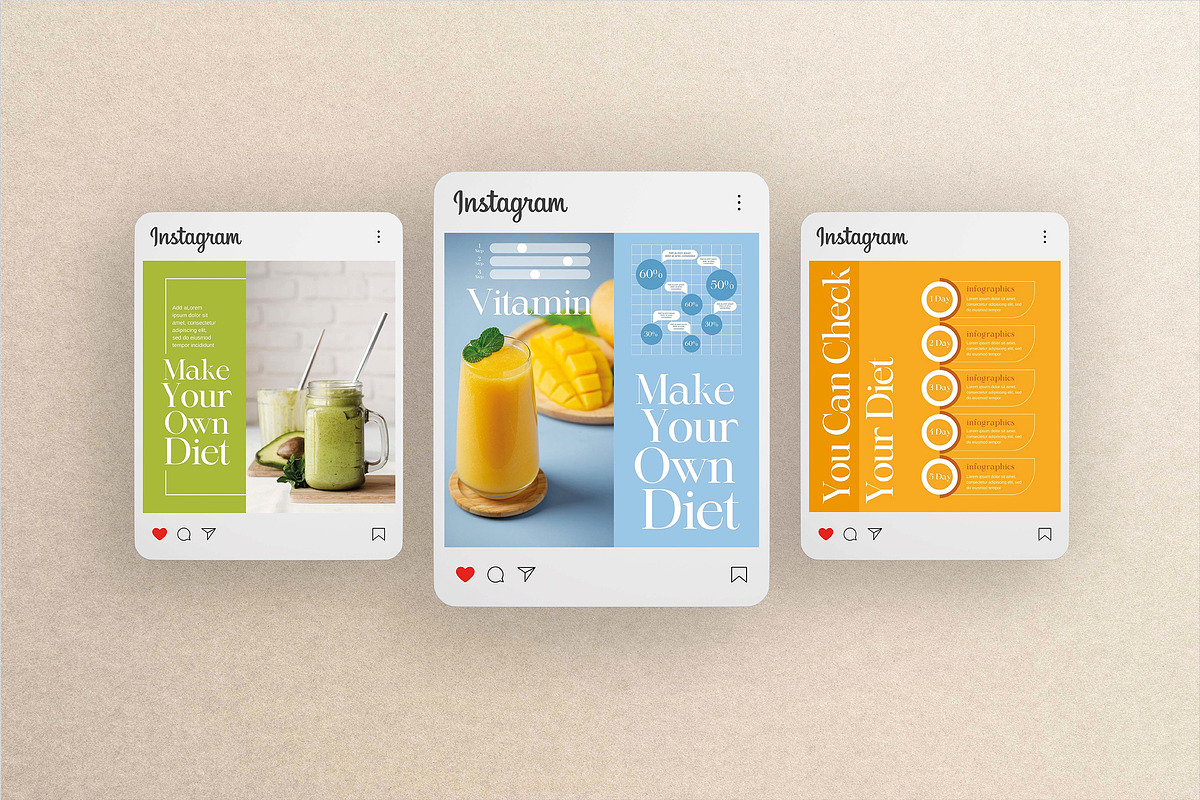 50 Instagram Canva Posts & Stories, a Social Media Template by Artemis-products (Photo 4 of 8)