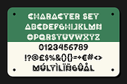 Steel Plate - Display Font, a Font by PutraCetol Studio (Thumbnail 5 of 5)