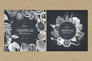 Vintage Tropical Fruit Sketches, a Food Illustration by Yevheniia (Thumbnail 5 of 8)