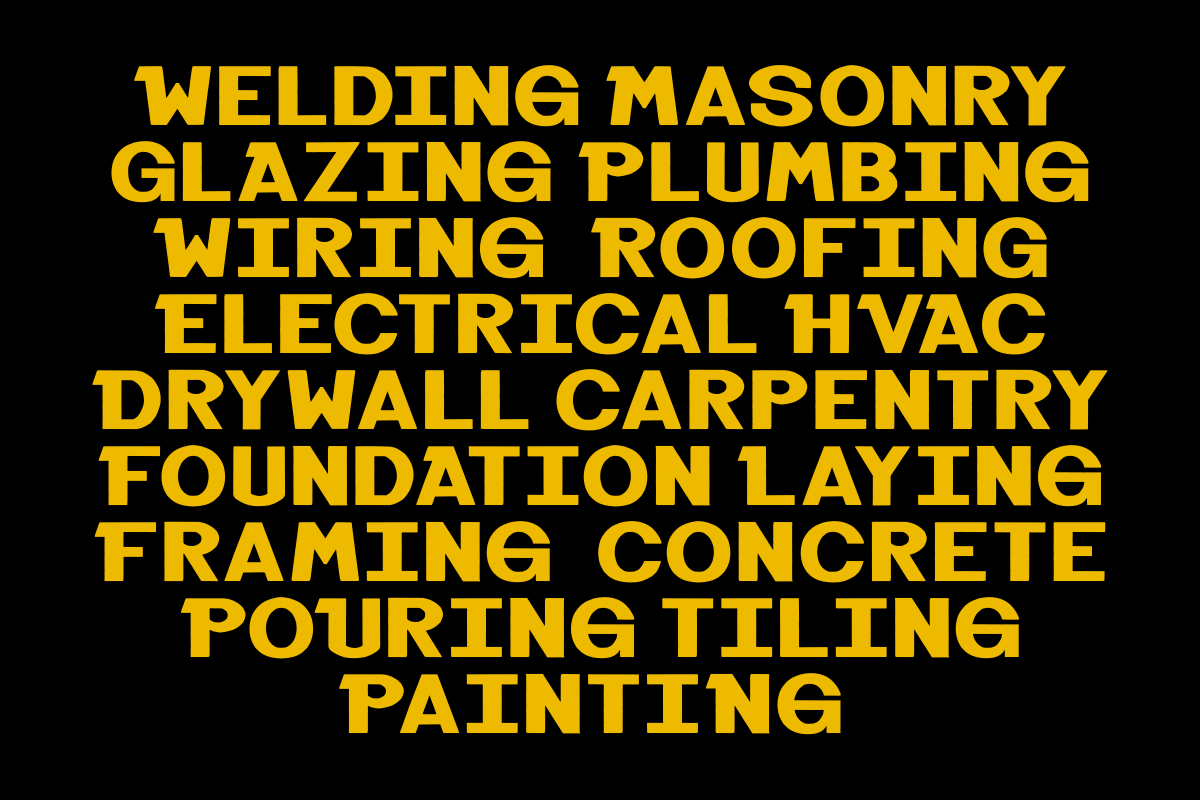 Black Molding – Industrial Sans, a Sans Serif Font by Fikryal Studio (Photo 12 of 15)