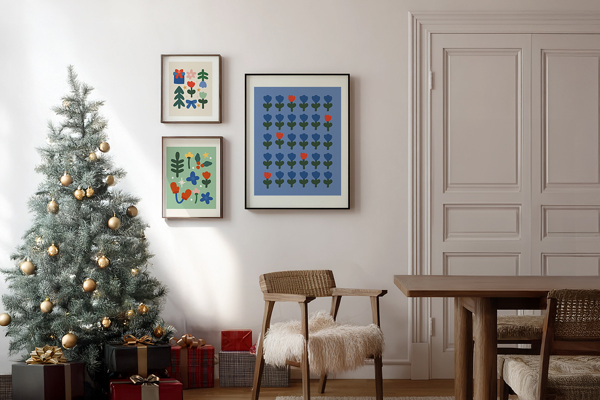 Ingrid Christmas Collection, a Seasonal Illustration by Emilie Cliche (Photo 6 of 6)