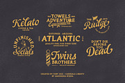 Cardeals - Handcrafted Font Duo, a Script Font by Sarid Ezra (Thumbnail 2 of 10)