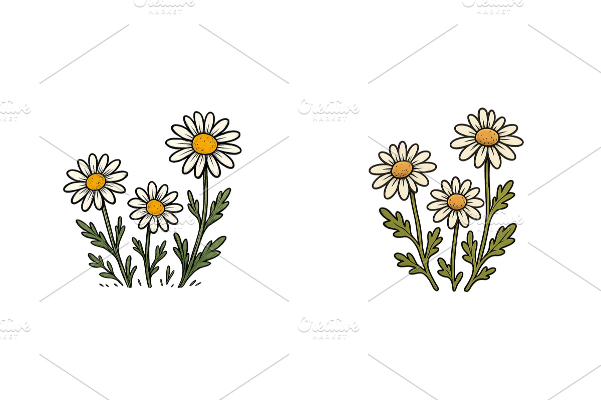 Floral illustration featuring, an Object Illustration by ZinetroN