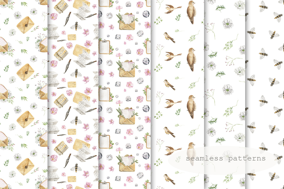 Spring Letters, an Illustration by Love Watercolor Store (Photo 8 of 9)
