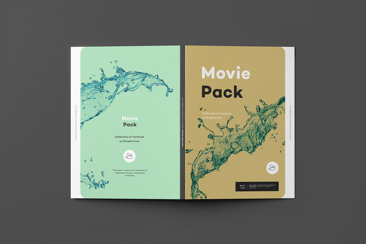 Movie Pack Mockup 1, a Packaging Mockup by Yogurt86 (Photo 13 of 16)