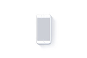 20 Minimalist & Flat Devices Mockups, an iPhone Mockup by Asylab (Thumbnail 30 of 97)