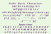 VOGUER Sans Italic, a Sans Serif Font by NREY (Thumbnail 3 of 6)