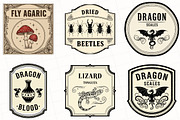 Halloween Potion Label Sublimation, an Illustration by OK Design (Thumbnail 5 of 5)