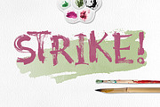 Strike Brushes for Illustrator, a Brush Add-On by Mazheika Store (Thumbnail 3 of 6)