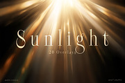 Sunlight Rays Glow Overlays Effect, a Texture Graphic by smishura (Thumbnail 1 of 4)