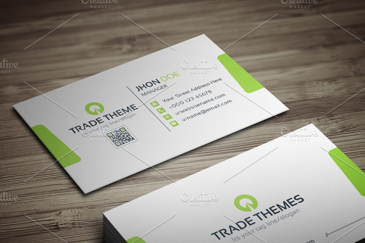 Trade Theme Business Card, a Business Card Template by GenerousArt (Photo 3 of 6)