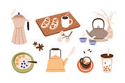 Tasty meals, food and drinks set, a Food Illustration by Good Studio (Thumbnail 2 of 3)