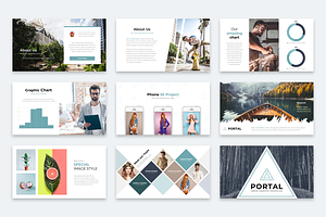 Portal Modern Powerpoint Template