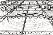 Virtual TV Studio News Set 35, an Architecture 3D Model by akerStudio (Thumbnail 31 of 39)