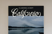 Clamshell - Modern Calligraphy, a Script Font by roomspace creative lab (Thumbnail 7 of 15)