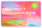40 Abstract backgrounsds - BUNDLE, a Texture Graphic by ghost friend's shop (Thumbnail 1 of 8)