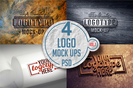 Logo Mock-up Pack Vol.7