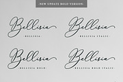 Bellisia Script + Bold Version, a Script Font by sizimon (Thumbnail 2 of 8)