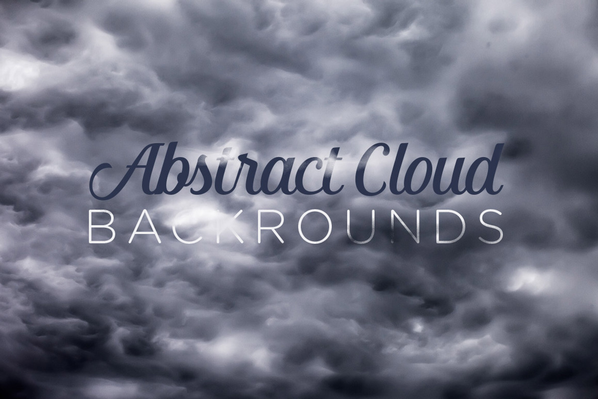 Abstract Cloud Backgrounds Volume 1, a Background Graphic by Design Panoply