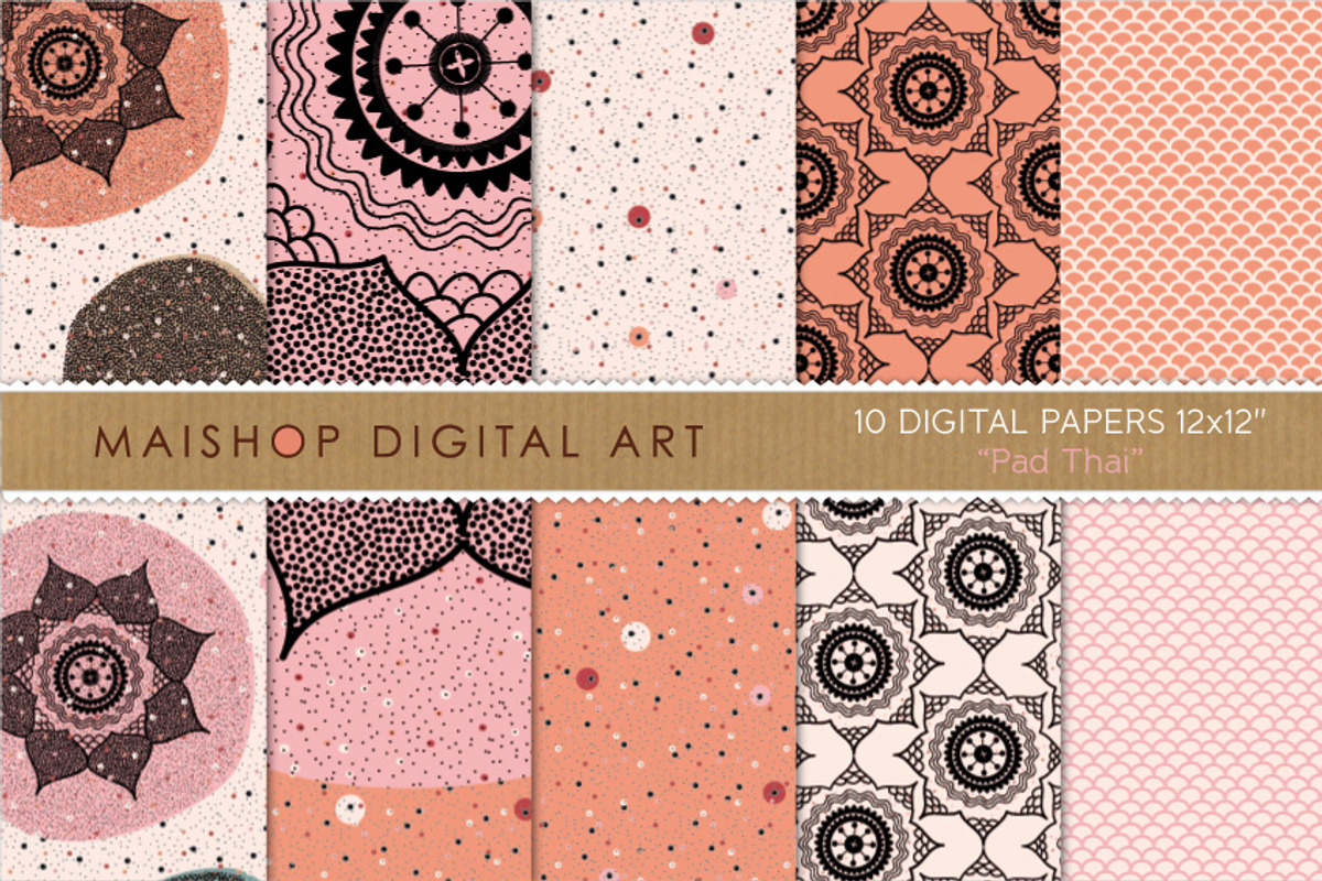 Digital Papers Pad Thai
