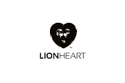 Lion Heart Logo, a Branding & Logo Template by Flipside Design (Thumbnail 2 of 2)