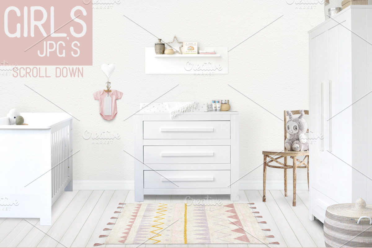 Kids Room Wall/Frame Mock Up 24, a Print Template by Whimsicality (Photo 7 of 13)