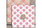 Cherry Blossoms Digital Paper, a Pattern Graphic by JennyL Designs (Thumbnail 5 of 6)