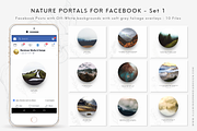 Nature Portals for Instagram & FB, a Social Media Template by Illumineer Media & Design (Thumbnail 10 of 13)