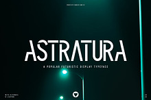 Astratura - Futuristic Font