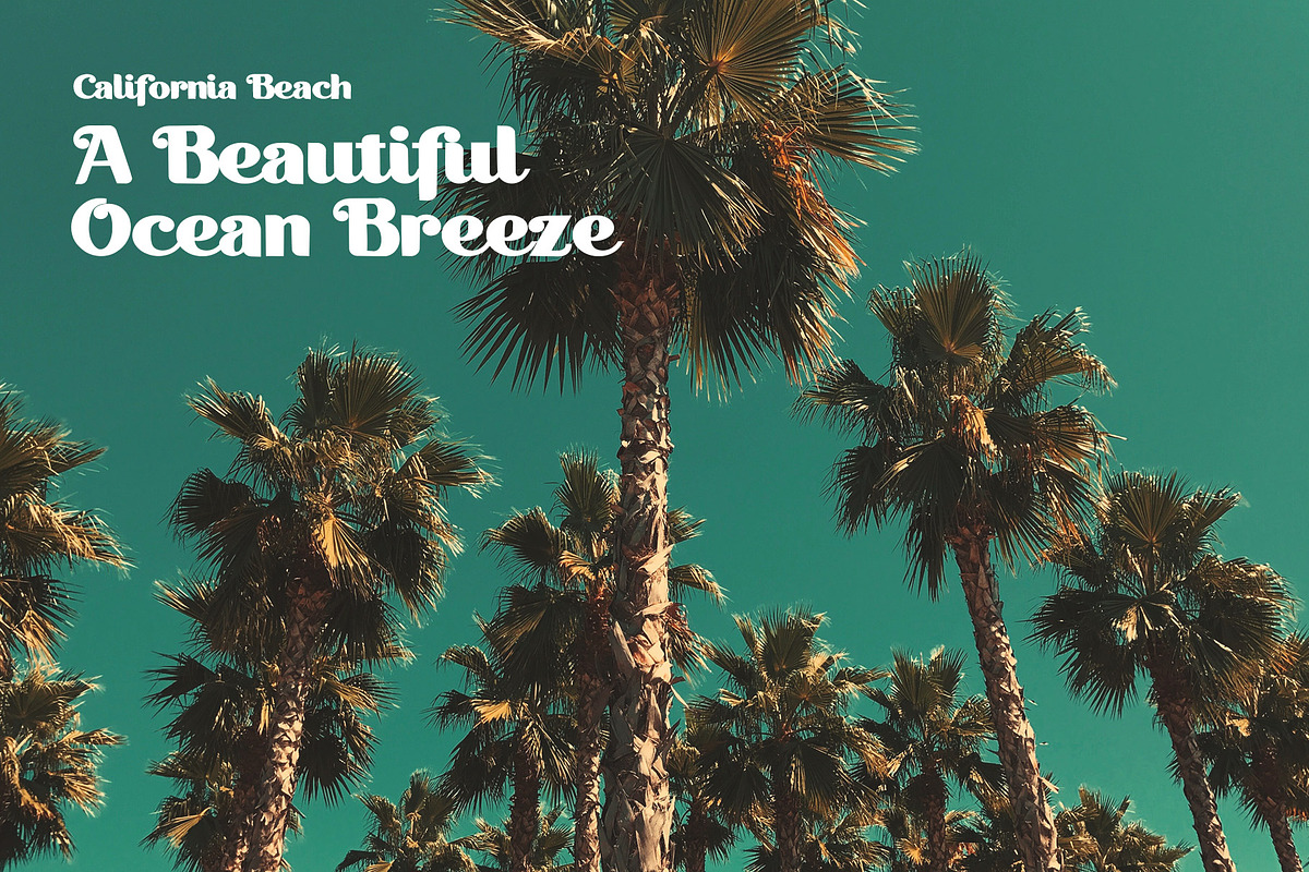 Moksha Font - Retro Style, a Handwritten Font by MDG (Photo 6 of 13)