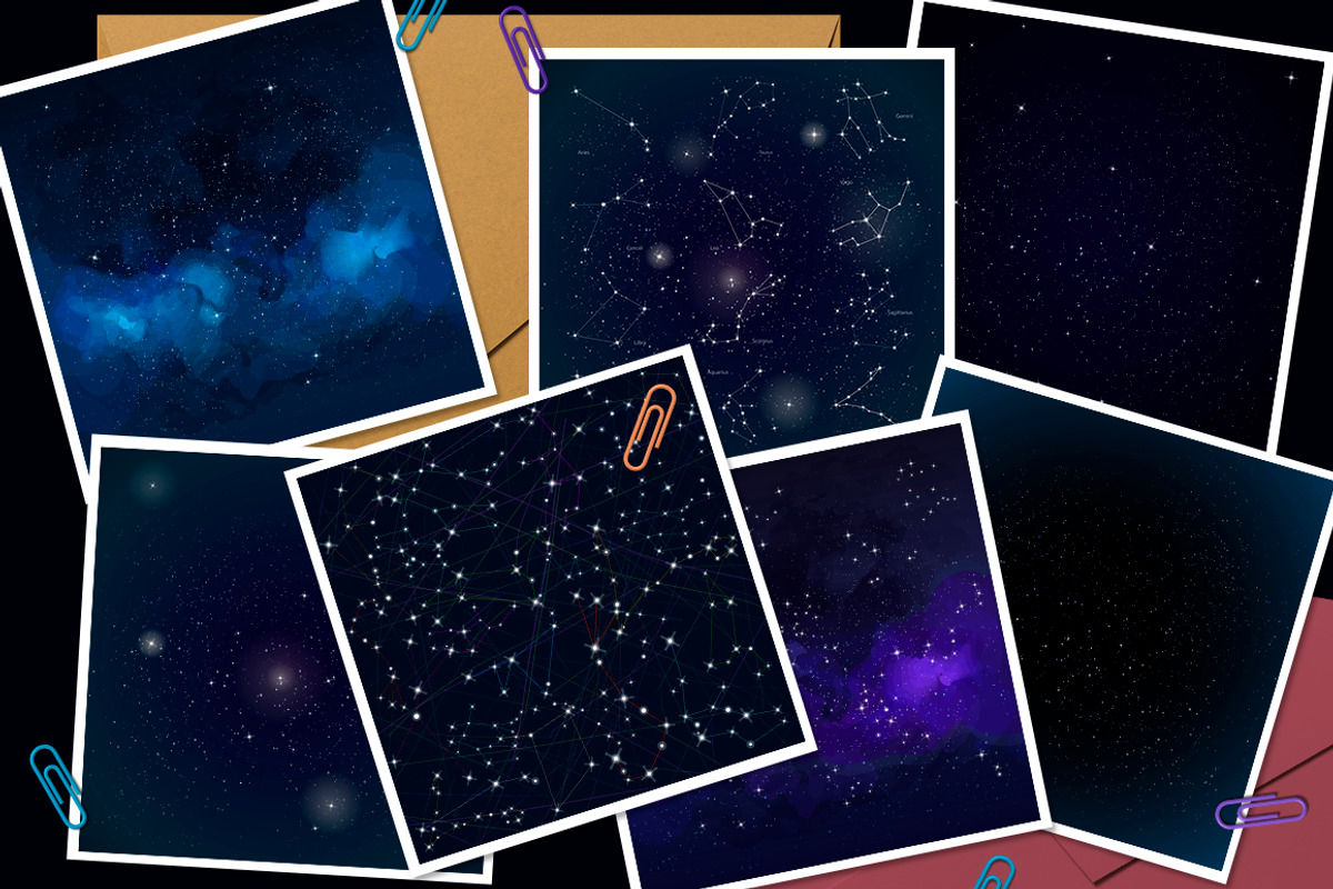 Cosmos vector set, a Technology Illustration by Indie Khisa (Photo 8 of 8)