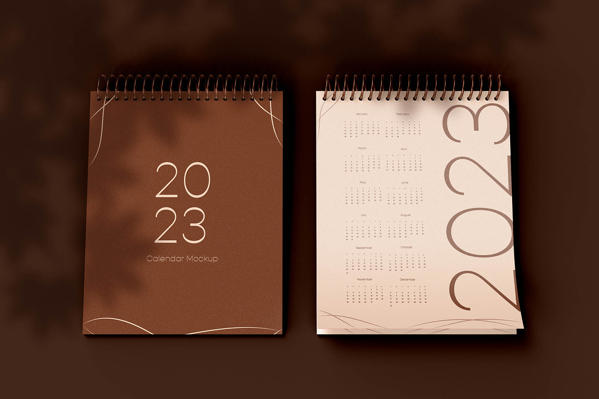 Calendar Mockup, a Product Mockup by Mego-studio