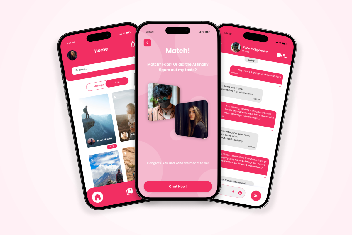 Crushly - Social and Dating App UI, an App Template by twinstd (Photo 4 of 5)