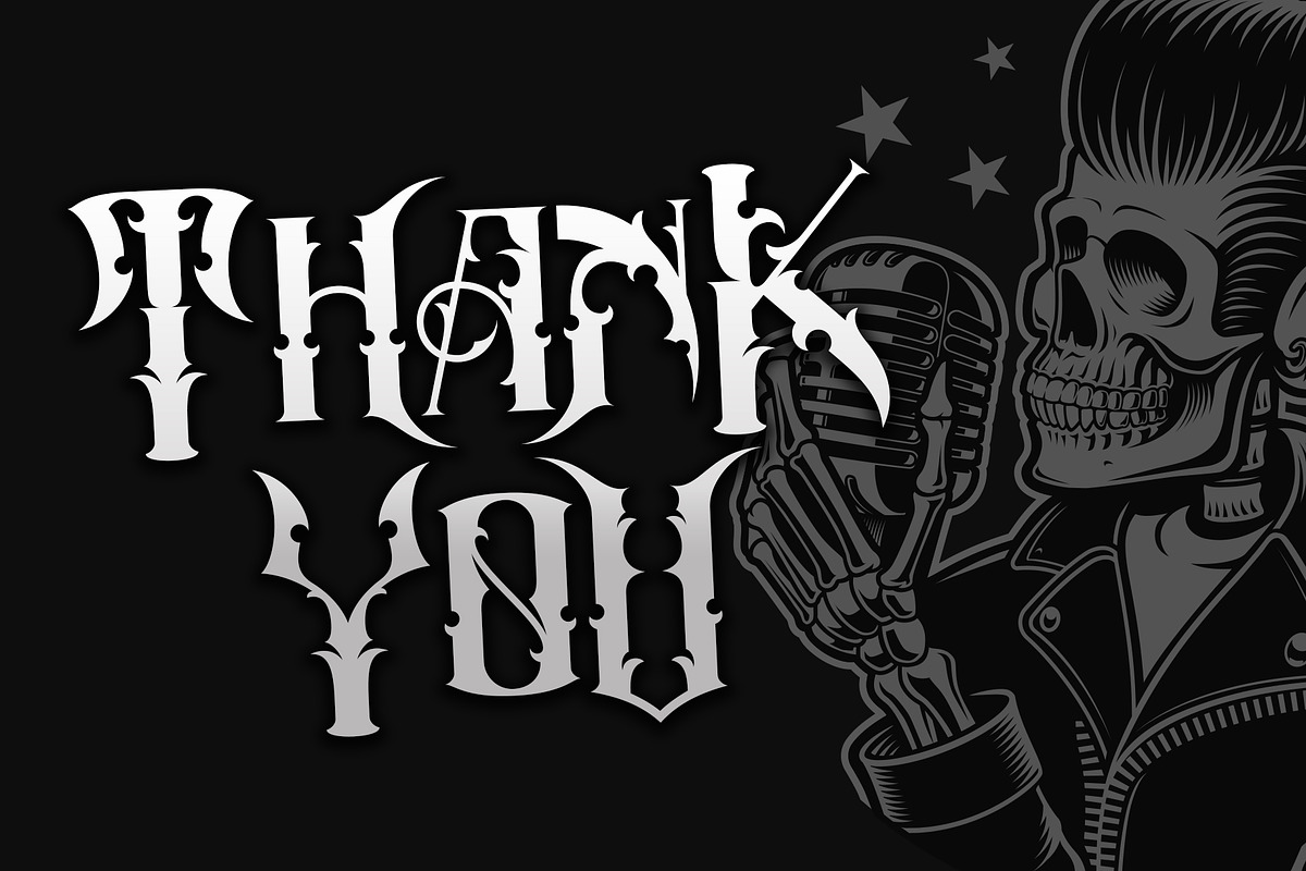 Blacksiny, a Blackletter Font by Letterara (Photo 12 of 12)