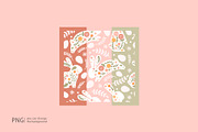 Hello Easter! Spring collection., an Animal Illustration by RinSo_art (Thumbnail 6 of 14)