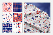 Seasive Vibes / Summer Graphics Pack, a Pattern Graphic by MaryArt (Thumbnail 3 of 9)