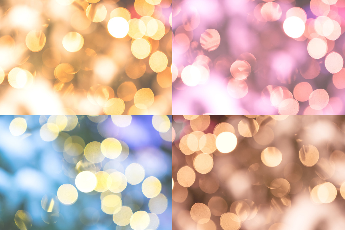 Bokeh lights background bundle, an Abstract Photo by Lum3n (Photo 2 of 6)