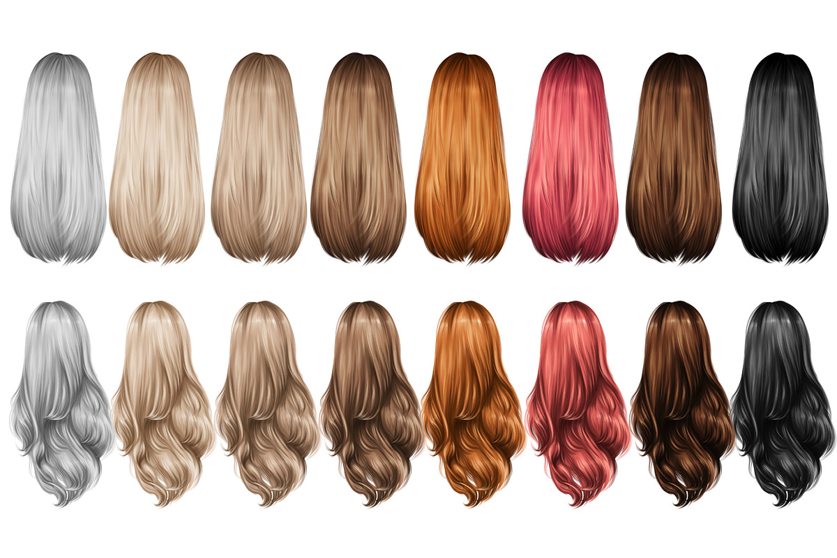 Natural hair clipart, an Illustration by Elenbushe (Photo 5 of 10)
