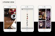 Instagram Thanksgiving Bundle, a Social Media Template by jgdigital.co designs (Thumbnail 8 of 8)