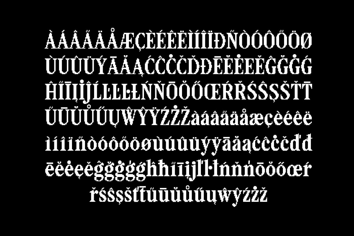 Pixelta – Serif Pixel Font, a Serif Font by Blankids Studio (Photo 14 of 14)