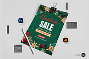 Christmas Sale Flyer Template, a Flyer Template by Aam360 (Thumbnail 3 of 3)