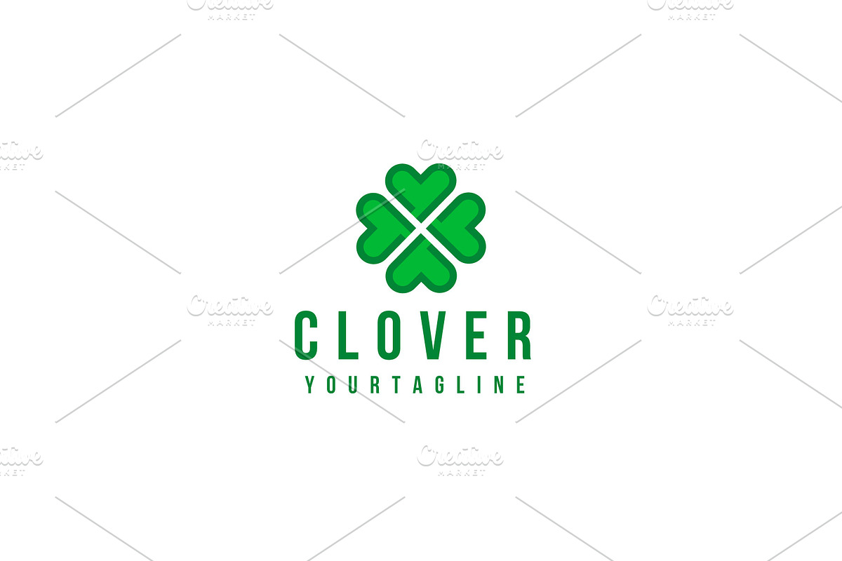 Clover logo vector icon illustration, a Branding & Logo Template by Dyn Studio