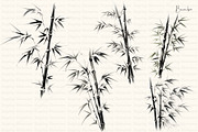 Zen Brushstrokes Sumi-e Clipart Set, an Illustration by Dazzling Art Boutique (Thumbnail 3 of 11)
