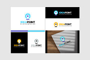 Set of Idea point logo designs, a Branding & Logo Template by Lucky Creative (Thumbnail 4 of 5)